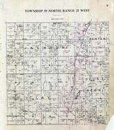 Township 59 North, Range 21 West - Jackson, Benton, Locust Creek, Clay, Linn County 1915